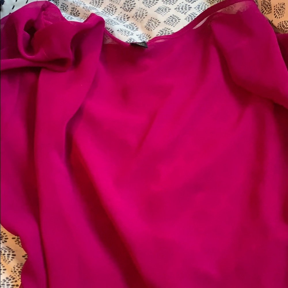 Sheer blouse